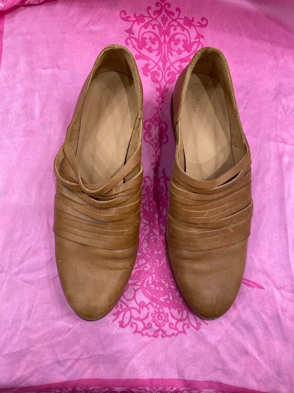 Garnet Hill Carey Cutwork Shoes size 40